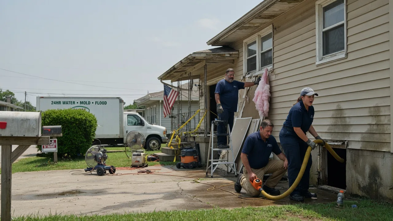 Water Damage Repair in Pleasant Hill, NC near me
